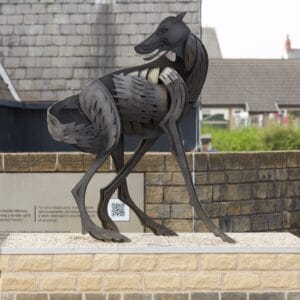 Dandy, Public Art, Clitheroe, Ribble Valley, Lancashire UK