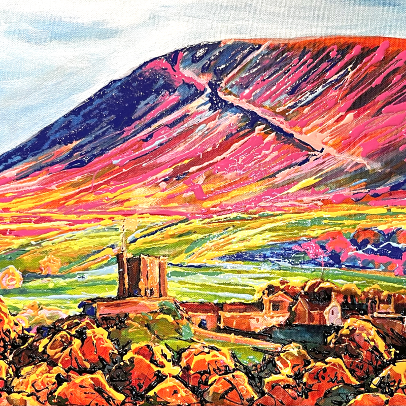 Acrylic Painting and Mixed Media Weekly Art Class by Gosha Gibek Sawley Village