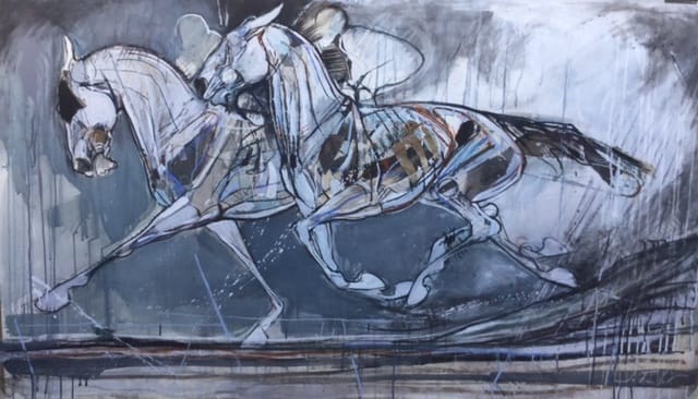 Jo Taylor Abstract artist Ribble Valley