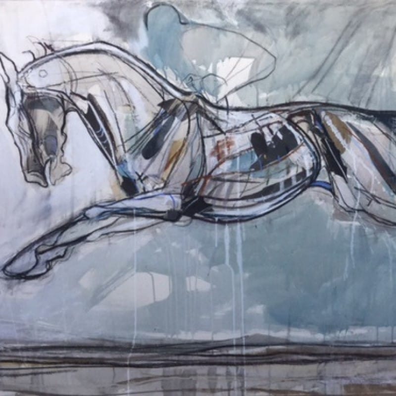 Jo Taylor Abstract artist Ribble Valley