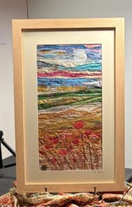 Sue Dixon, a textile artist in the Forest of Bowland, Lancashire
