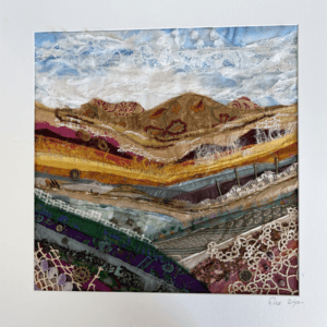 Sue Dixon, a textile artist in the Forest of Bowland, Lancashire
